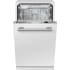 Miele Futura Dimension Slimline Series G4760SCVI - 18" Fully Integrated Futura Slimline Dishwasher, Custom Panel Ready