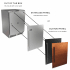 Perlick G5 CORE G5BC24SC - 24 Inch Beverage Center Solid Door