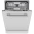 Miele G71xx Series G7186SCVI - 24 Inch Built-In Panel Ready Fully Integrated Smart Dishwasher with 16 Place Setting Capacity - Front View, Slightly Open