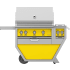 Hestan GABR36CX2LPYW - Front View