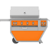 Hestan GMBR42CX2NGOR - Front View