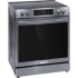 Frigidaire Gallery Series GCFE3060BD - Gallery Series 30 Inch Freestanding Electric Range Left Angle