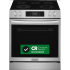 Frigidaire Gallery Series GCFE3070BF - Image with Copy 30" Electric Range with Stone-Baked Pizza Stainless Steel GCFE3070BF