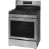 Frigidaire Gallery Series GCRG3059BF - Product - 3/4 Right Angle 30" Rear Control Gas Range with Air Fry Stainless Steel GCRG3059BF