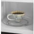 GE GCST09N1WWW - 0.9 cu. ft. Countertop Microwave Oven Glass Turntable
