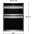 Frigidaire GCWM3070AF - 30 Inch Combination Electric Wall Oven