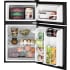 GE GDE03GGKBB - 19" Top Freezer Compact Refrigerator in Black