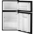 GE GDE03GGKBB - 19" Top Freezer Compact Refrigerator in Black