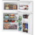 GE GDE03GGKWW - 19" Top Freezer Compact Refrigerator in White