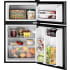 GE GDE03GLKLB - 19" Top Freezer Compact Refrigerator in CleanSteel