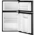 GE GDE03GLKLB - 19" Top Freezer Compact Refrigerator in CleanSteel