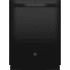 GE GDT550PGRBB - 24 Inch Fully Integrated Dishwasher Front View