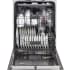 GE GDT695SSJSS - Lower Rack Multi-Position Fold-Down Tines, and Full-Extension Smooth-Glide Easy Touch Adjustable Upper Rack with 2 Stem Safe Shelves
