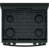 GE JGB645DEKBB - Black Burner View