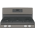 GE JGB645EEKES - Slate Burner View