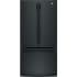 GE GNE25JGKBB - Black Front View