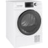 GE GFT14ESSMWW - 24 Inch Electric Dryer Angle View