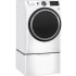 GE GFW550SSNWW - 28 Inch Front Load Smart Washer with Pedestal