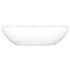 Rohl Barcelona VBBAR64NO - 13 Inch Oval Vessel Bathroom Sink with Drain Hole Center