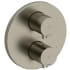 Rohl RIU™ TRUTM46BN - Riu™ Dual Lever Handle Thermostatic &amp; Pressure Balance Trim with 6 Functions (Shared) in Brushed Nickel