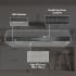 Broan Glacier GLA2363BLS - 36 Inch Under Cabinet Range Hood