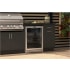 Bull 13100 - Outdoor Rated 4.9 cu.ft. Refrigerator with Glass Door