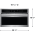 Frigidaire Gallery Series GMBD3068AF - 1.6 cu. ft. Built-In Microwave Oven Dimensions