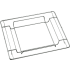 Gaggenau GN010330 - Adapter for Gastronorm Insert and Roaster