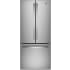 GE GNE21FYKFS - 30 Inch Freestanding French Door Refrigerator
