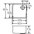 Franke EuroPro Series GNX11016 - Schematic View