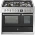 Steel Cucine Genesi Series GQY10SF4MAN - 40 Inch Freestanding Dual Fuel Range