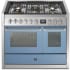 Steel Cucine Genesi Series GQY10SF4MCE - 40 Inch Freestanding Dual Fuel Range