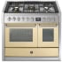 Steel Cucine Genesi Series GQY10SF4MCR - 40 Inch Freestanding Dual Fuel Range