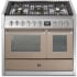 Steel Cucine Genesi Series GQY10SF4MSA - 40 Inch Freestanding Dual Fuel Range