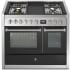 Steel Cucine Genesi Series GQY10SF4TAN - 40 Inch Freestanding Dual Fuel Range