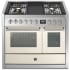 Steel Cucine Genesi Series GQY10SF4TNA - 40 Inch Freestanding Dual Fuel Range