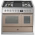 Steel Cucine Genesi Series GQY10SF4TSA - 40 Inch Freestanding Dual Fuel Range