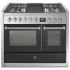 Steel Cucine Genesi Series GQY10SF4BAN - 40 Inch Dual Fuel Range