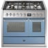 Steel Cucine Genesi Series GQY10SF6WCE - 40 Inch Freestanding Dual Fuel Range