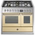 Steel Cucine Genesi Series GQY10SF6WCR - 40 Inch Freestanding Dual Fuel Range