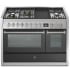 Steel Cucine Genesi Series GQY12SF4TMAN - 48 Inch Freestanding Dual Fuel Range