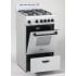 Avanti GR2011CW - 20" Gas Range with 4 Sealed Burners
