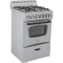 Avanti GR2414CW - 24" Gas Range with 4 Sealed Burners
