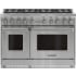 Wolf GR488 - 48 Inch Freestanding Pro-Style Gas Range - Stainless Steel Knobs