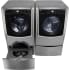 LG TurboWash Series LGWADRETUR3G - Side-by-Side with Sidekick