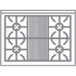 DCS CS364GLSSN - Grate Configuration