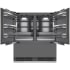 ZLINE GRBIT72 - 72 Inch Built-In 4-Door French Door Refrigerator Panel Ready (Handles &amp; Panels Not Included)