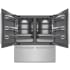 ZLINE GRBITSN72 - 72 Inch Built-In 4-Door French Door Refrigerator