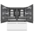 ZLINE GRBITWM72 - 72 Inch Built-In 4-Door French Door Refrigerator