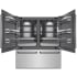 ZLINE Autograph Edition GRBITZ30472MB - 72 Inch Built-In 4-Door French Door Refrigerator